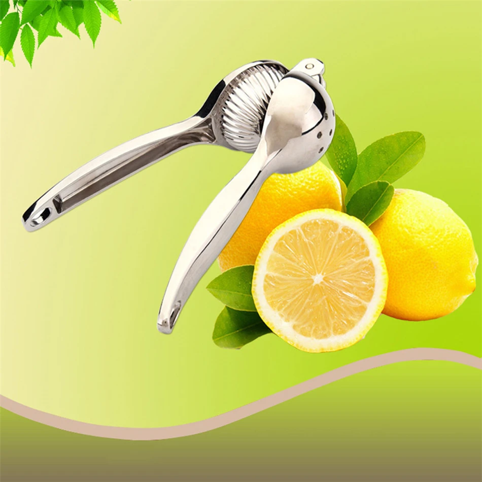 

Lemon Squeezer Stainless Steel Manual Citrus Lime Juicer Anti-corrosive Hand Press Fruit Juice Kitchen Gadget