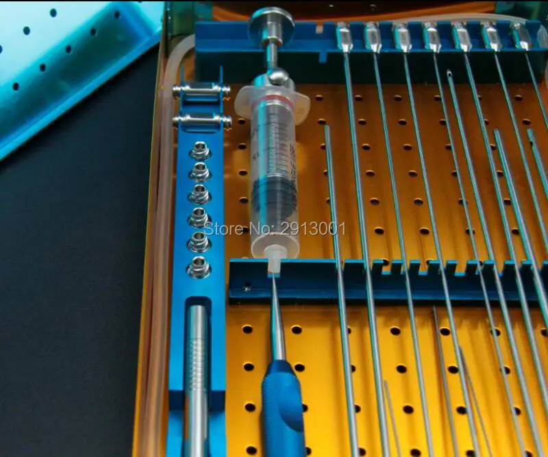 2018 Fat cannula комплект коробка стволовых клеток Липо передача жира липосакция