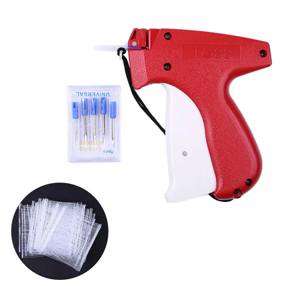 

Clothes Garment Price Label Plastic Labeling Gun Printer labeller Tagging Machine Tag With 1000 Barb 5 Needle Sewing Craft Tools