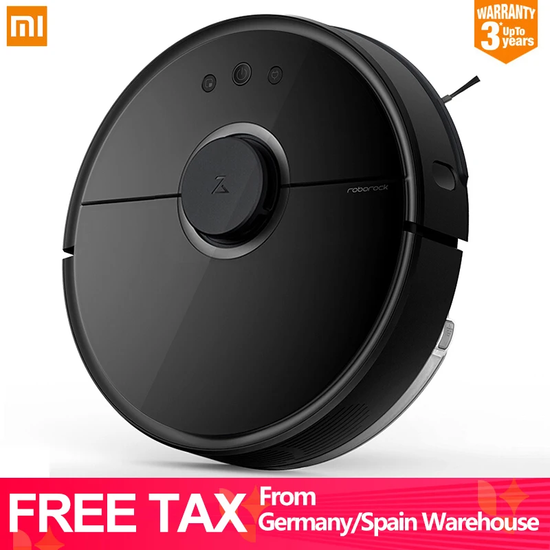 Koop Originele Xiaomi Robot Stofzuiger 2 Roborock S55 S50 APP Controle Stof Steriliseren Smart Gepland Vegen en Natte Dweilen