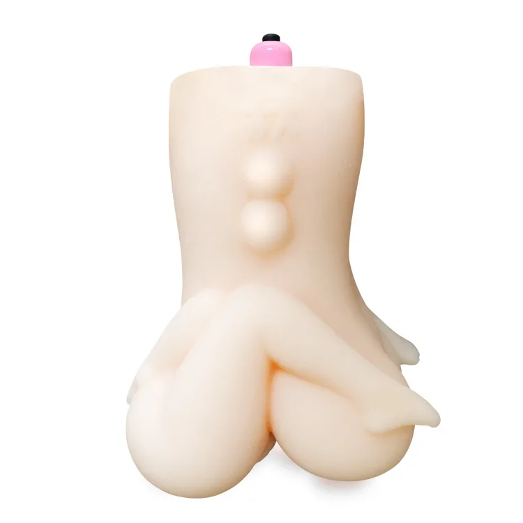 2016 TWO holes silicone font b Sex b font toy Sexy pussy for men Lady vagina