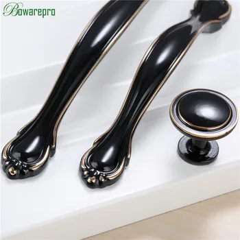 bowarepro Furniture Handles Pull Wardrobe Door Pulls Dresser Drawer Handles Kitchen Cupboard Cabinet Knobs and Handles 96128mm