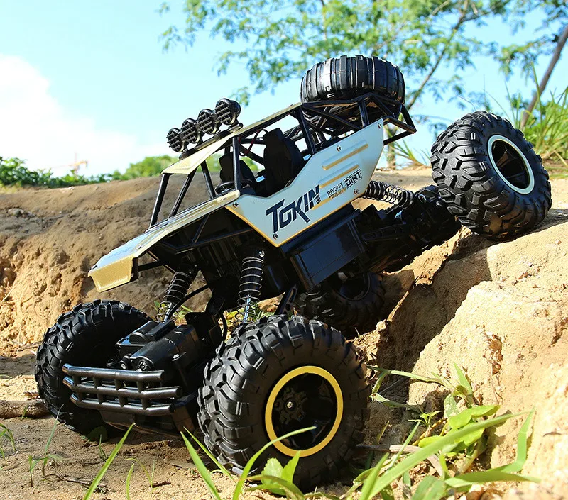 1/12 RC автомобиль 4WD восхождение автомобиля 4x4 забавные двойные двигатели Bigfoot автомобиль дистанционного Управление модель внедорожного автомобиля игрушки для детей