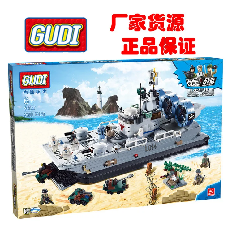 GUDI модели Здание игрушка Совместимость с LEGO Лего Legos Конструктор G8027 928 блок Блоки