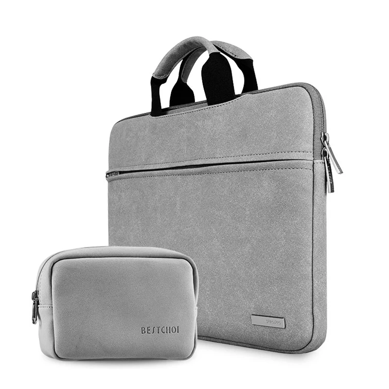 Brand Bestchoi Laptop Bag Sleeve Case 15.6 14 13.3 for Dell Acer Hp Lenovo Asus Notebook 15.6 inch Bag Case with Power Pouch