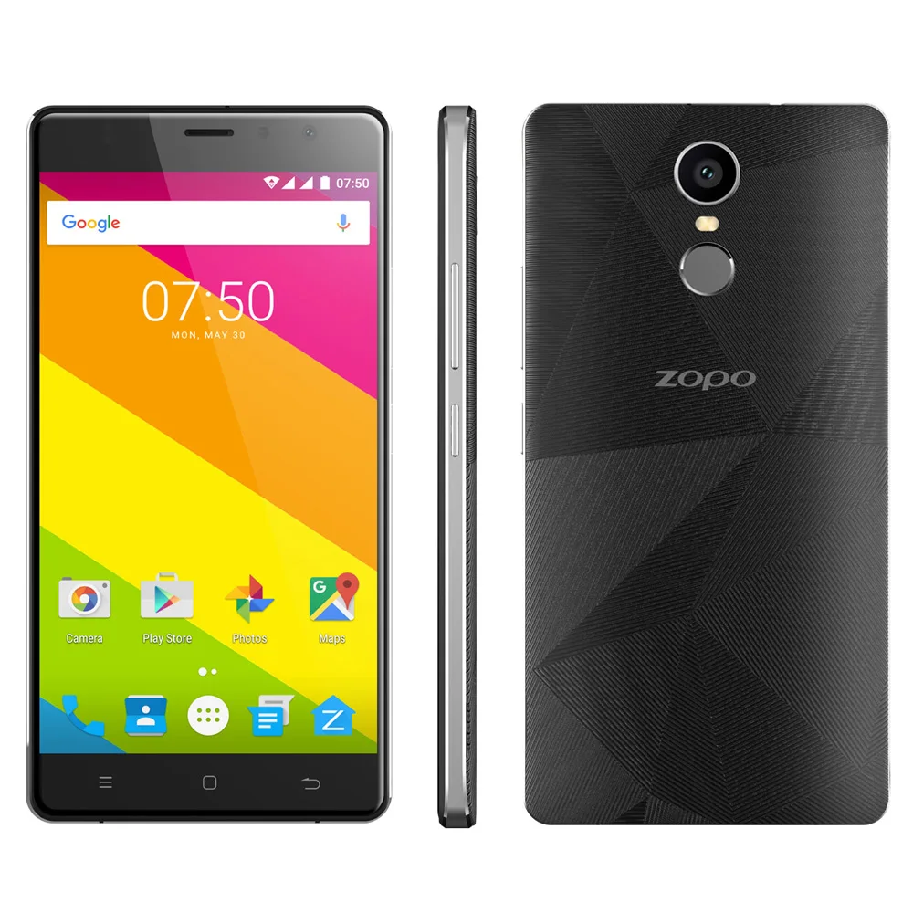 Оригинал zopo hero 2 android 6.0 5.5 дюймов 4 г смартфон mt6737 Quad Core 1.3 ГГц 1 ГБ RAM 16 ROM Отпечатков
