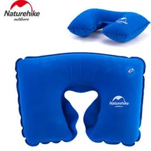 Naturehike u-образная надувная подушка для шеи с эффектом памяти, массажная защита подголовника, Автомобильная подушка для путешествий, мягкая подушка для путешествий, наборы для путешествий