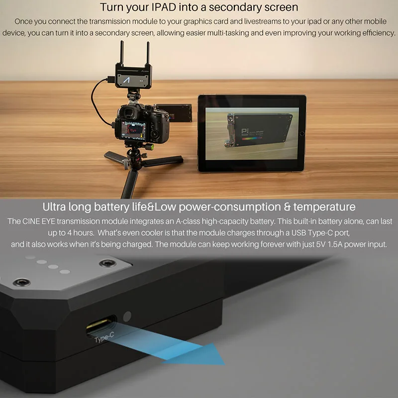 US $219.00 Accsoon CineEye 1080p Wifi HDMI 5G Wireless Image Transmitter Video Transmitter 100m Wireless Video Transmitter For Filmmakers