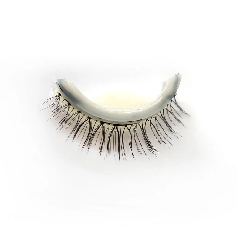 Natural look Self adhesive Eye Lashes False Fake Eyelash Extension No