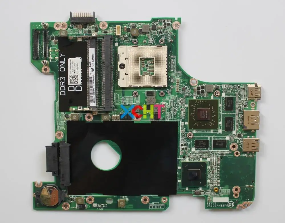 Протестированная материнская плата для ноутбука Dell 14R N4110 0FR3M 00FR3M CN DAV02AMB8F0 HM67