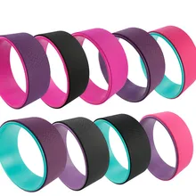 Йога круги TPE Профессиональная форма талии Бодибилдинг ABS тренажерный зал одежда для йоги Колесо назад тренировочный инструмент