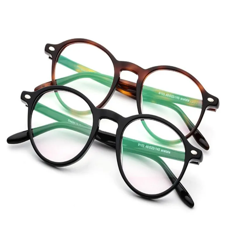 In Unisex Nähe Der Sehen Mode Brillen Weit brennweite Vollrand Von Rahmen Multi Acetat Mongoten Lesen Retro Runde Progressive 6EwPqW7OW