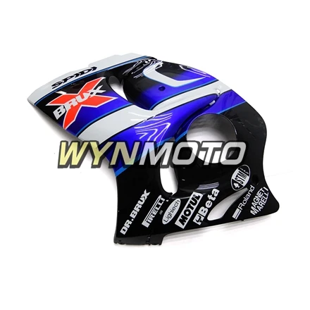 Полная ABS Пластик обтекатель Наборы для Suzuki GSXR1300 Hayabusa 08 09 10 11 12 13 14 15 16 капоты кузов белого и синего цвета черный carenes