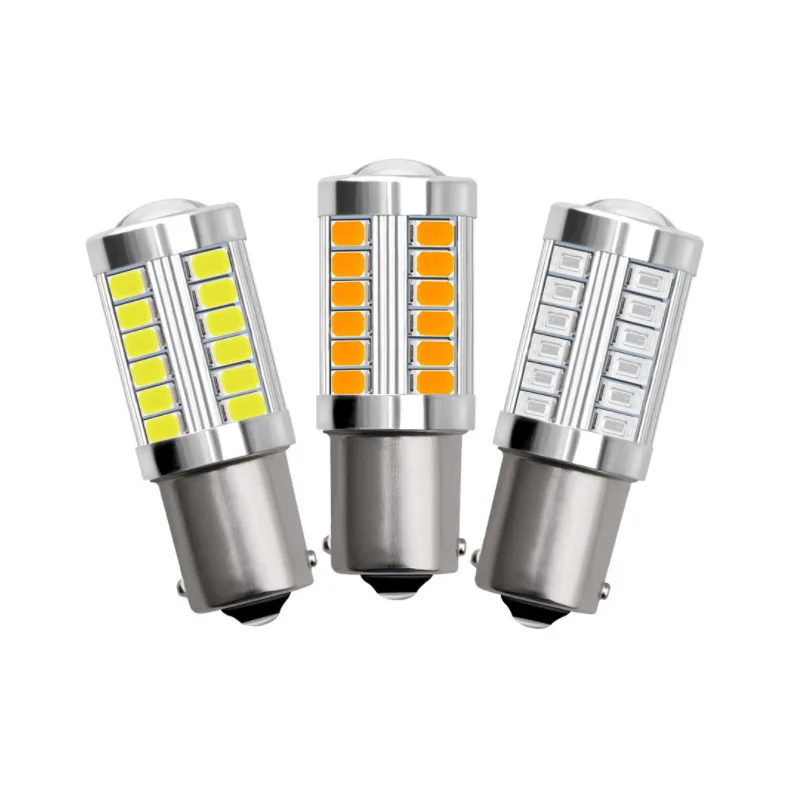 СВЕТОДИОДНЫЙ Автомобильный стоп сигнал 2 шт. 1156 BA15S BAY15D 1157 33SMD 5630 автомобильные