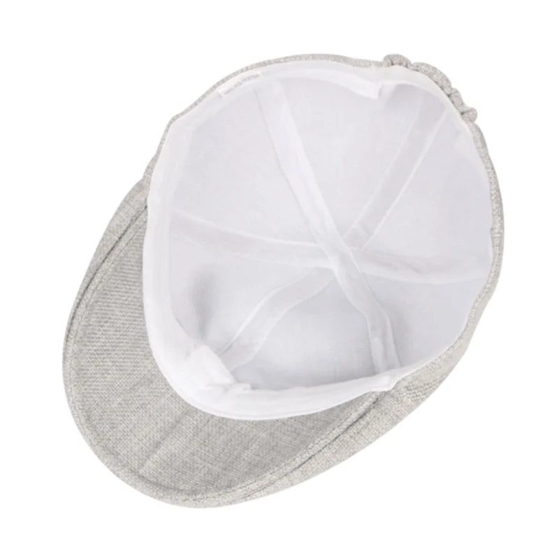 Классическая шляпа Glof, нежная Мужская дышащая Ретро шапка с уткой, мужская шапка, Британский ветер, грубое белье, берет