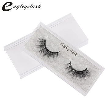 

1 pairs mink eyelashes natural long false eyelashes 3D mink lashes 1 box extension eyelash for makeup faux lashes makeup xm047