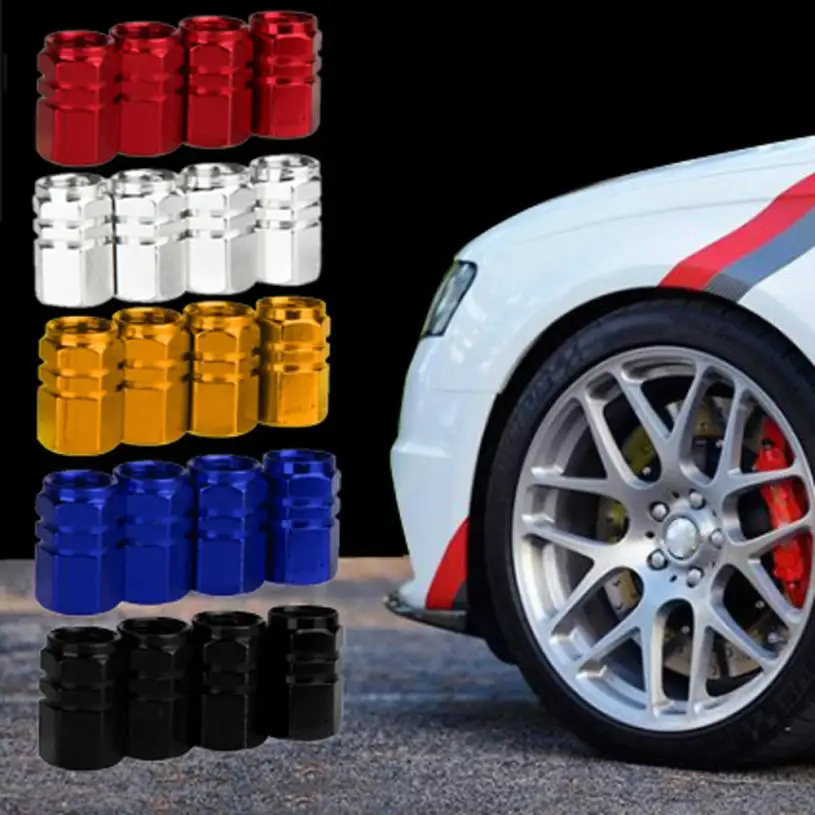 

Car-styling CARPRIE Tire Valve Caps 4 pcs Wheel Valve Cover Motorcycle Bicycle Car Tires Dust Car Style Cover td31 dropship