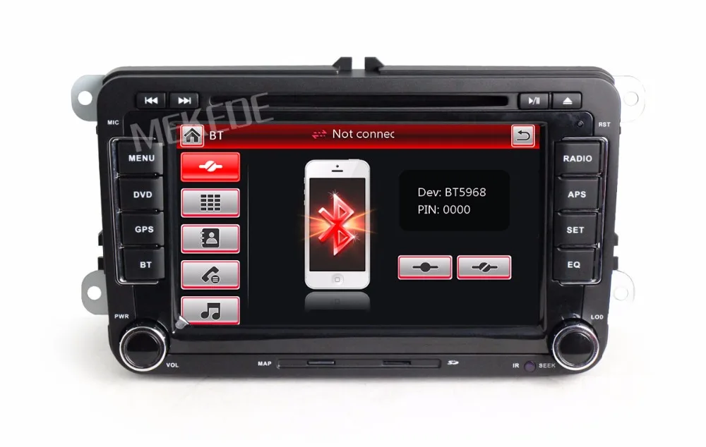 Cheap Free shipping 7" Car DVD multimedia player radio audio For VW POLO GTI GOLF 5 6 MK5 MK6 JETTA PASSAT B6 Touran Sharan GPS Navi 40