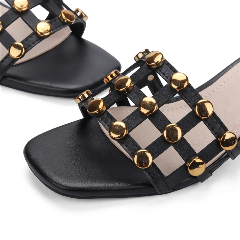 Сандалии гладиаторы женские летние из натуральной бычьей кожи|Боссоножки и