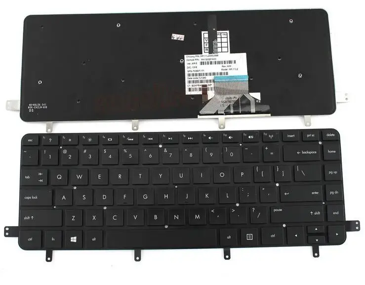 Клавиатура для HP Spectre XT TouchSmart 15 15-4000