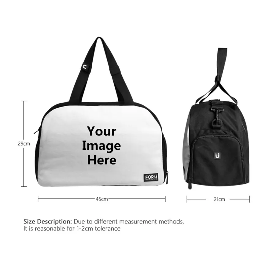 Lovely Design Animal Dog Duffle Bag For Women Men Large Capacity Lovely Design Animal Dog Duffle Bag For Women Men Large Capacity Folding Traveling Bags Black Cute Shoulder Luggage Boarding In Travel From