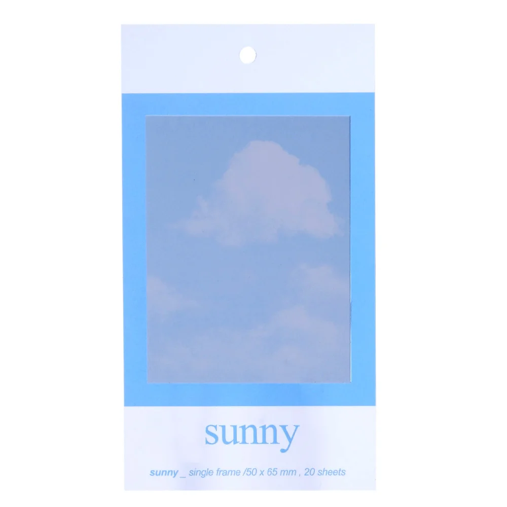 

20 sheets Fresh Style Daily Weather Memo Pad Sticky Notes Escolar Papelaria School Supply Bookmark Label Free Shipping