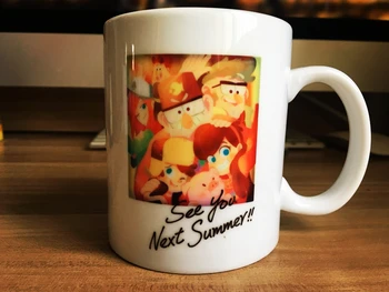 

New Gravity Falls see you next summer Quality Ceramic Coffee Mug Cup