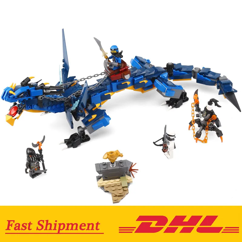 

The 06080 Stormbringer Model Compatible with Legoings 70652 Set Educationla Building Blocks Bricks Toys for Boys