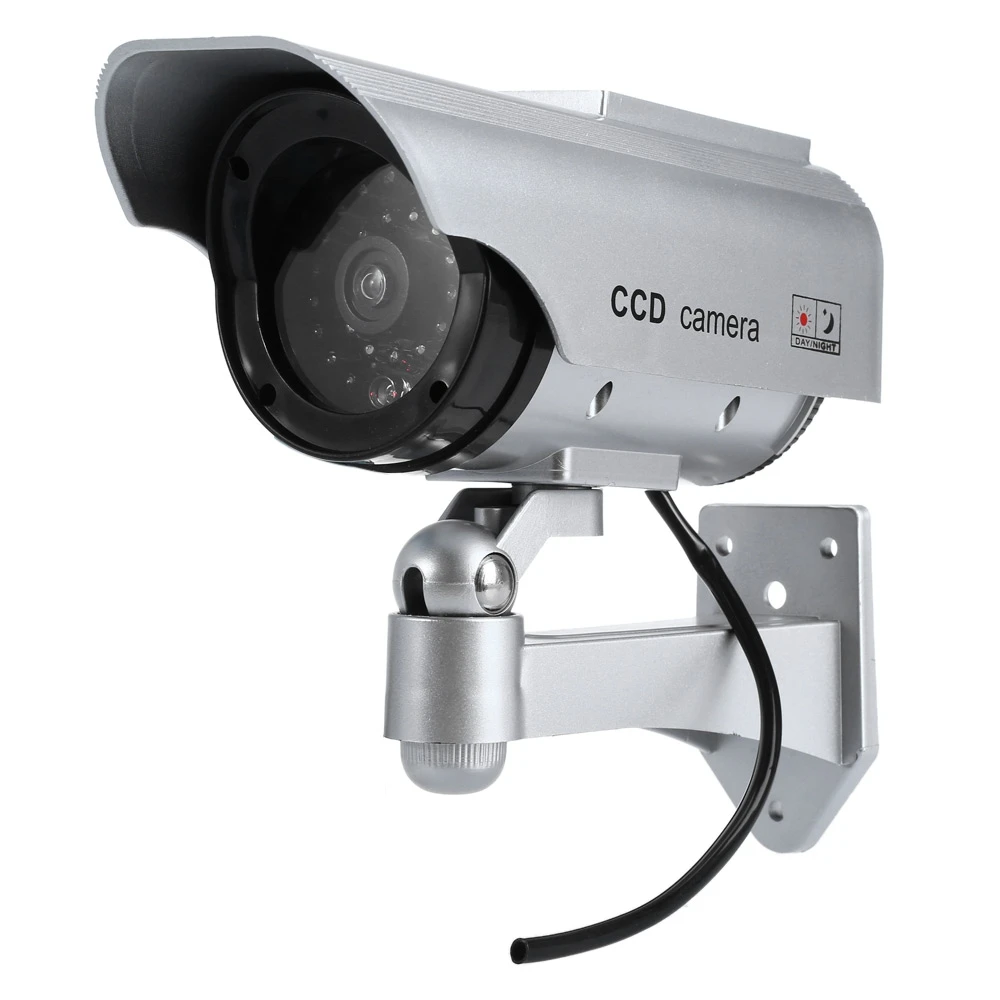 bilder für Wasserdichte Outdoor Gefälschte Kamera Powered Solar oder Batterie Aufflackern Blink FÜHRTE Dummy Kamera Sicherheitsgewehrkugel Cctv-kamera für Innen bilder für Wasserdichte Outdoor Gefälschte Kamera Powered Solar oder Batterie Aufflackern Blink FÜHRTE Dummy Kamera Sicherheitsgewehrkugel Cctv-kamera für Innen
