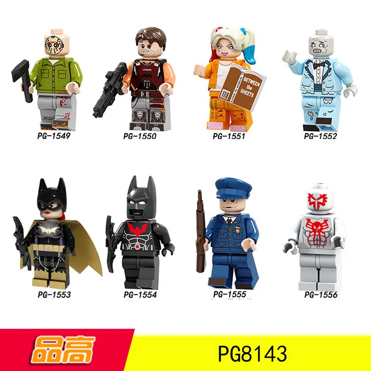 

Superhero Batman Batgirl Black Friday Headhunters killer Minifigured Building Blocks Figure Bricks Compatible With Legoings