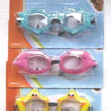 Мультфильм очки качество Одежда заплыва очки лето дайвинг очки детей Очки для плавания Вода Спортивная
