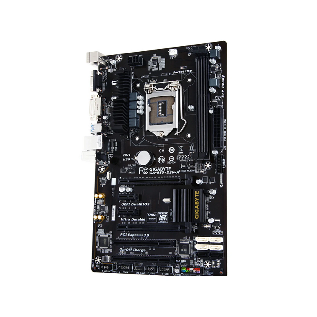 LGA 1150 Gigabyte GA-B85-D3V-A оригинальная материнская плата USB3.0 DDR3 16G B85 B85-D3V-A настольная материнская плата SATA3 системная плата Б/у