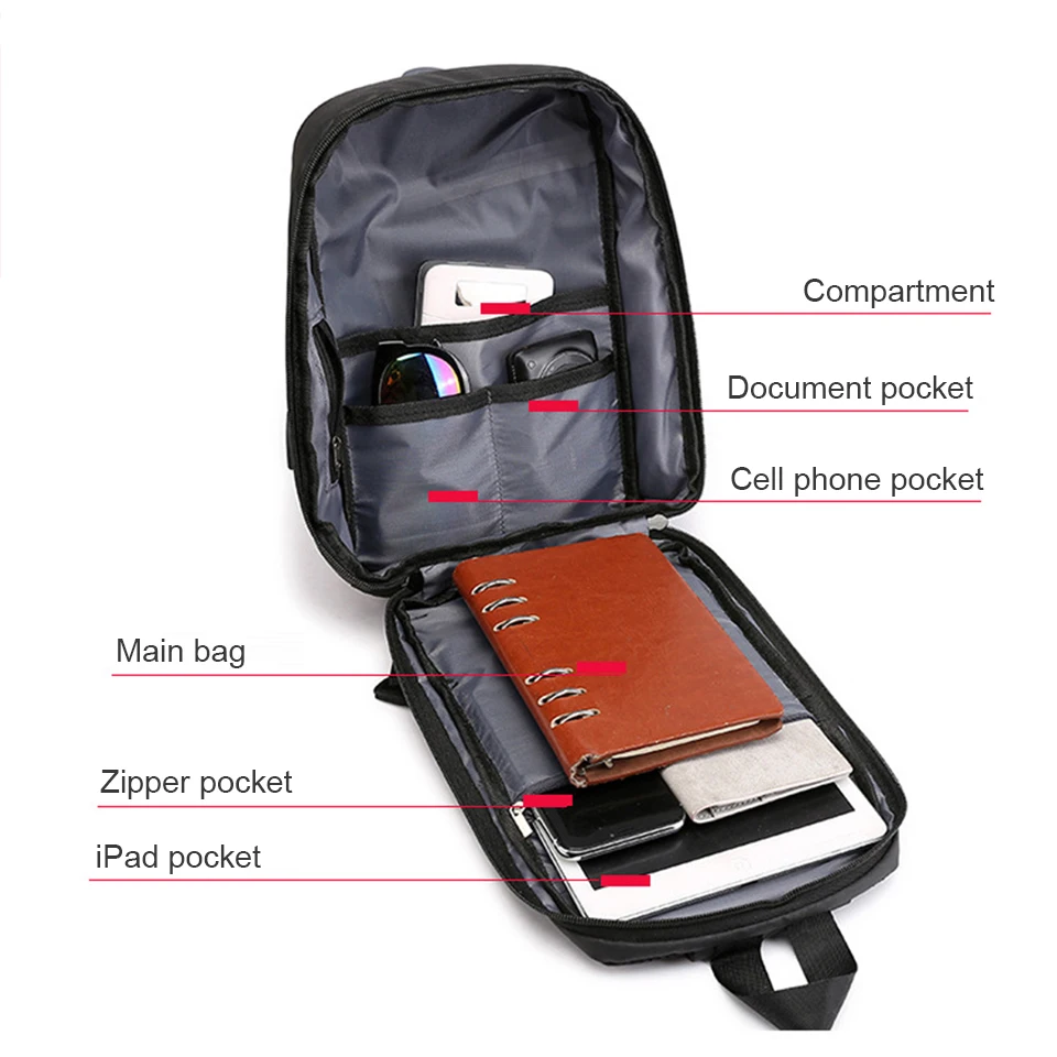 “ Fosco com Zíper Prova d' Água Bolso Classic