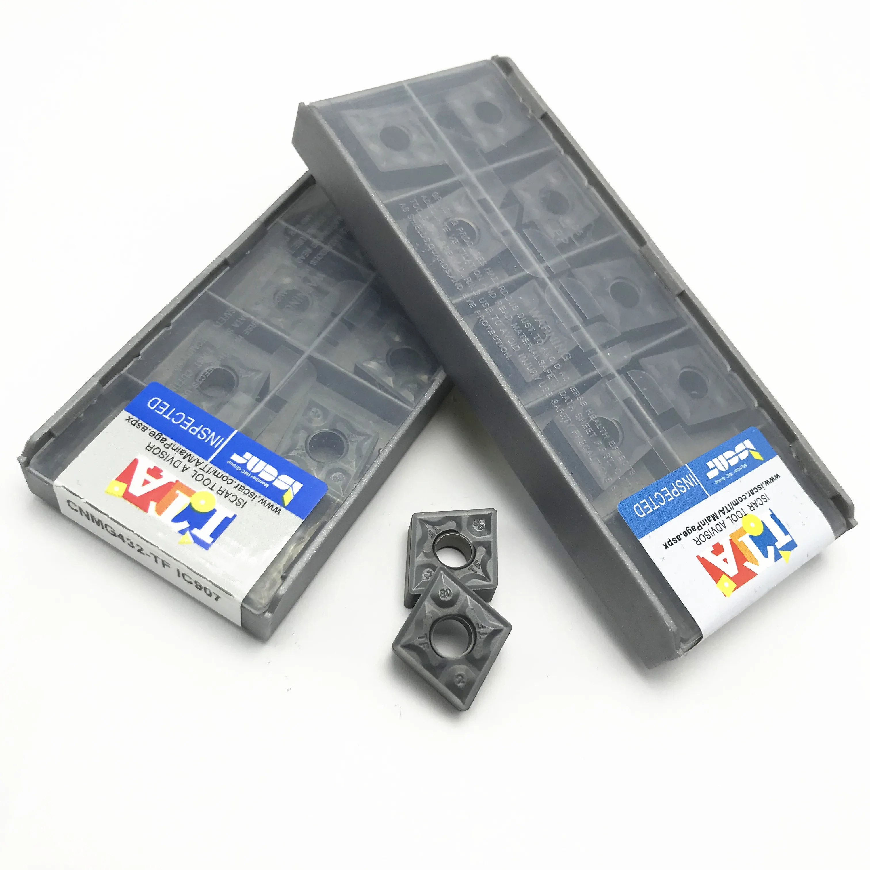 

Iscar CNMG120408 TF IC907 External Turning Tools CNMG 120408 Carbide insert Lathe cutter Tool turning insert