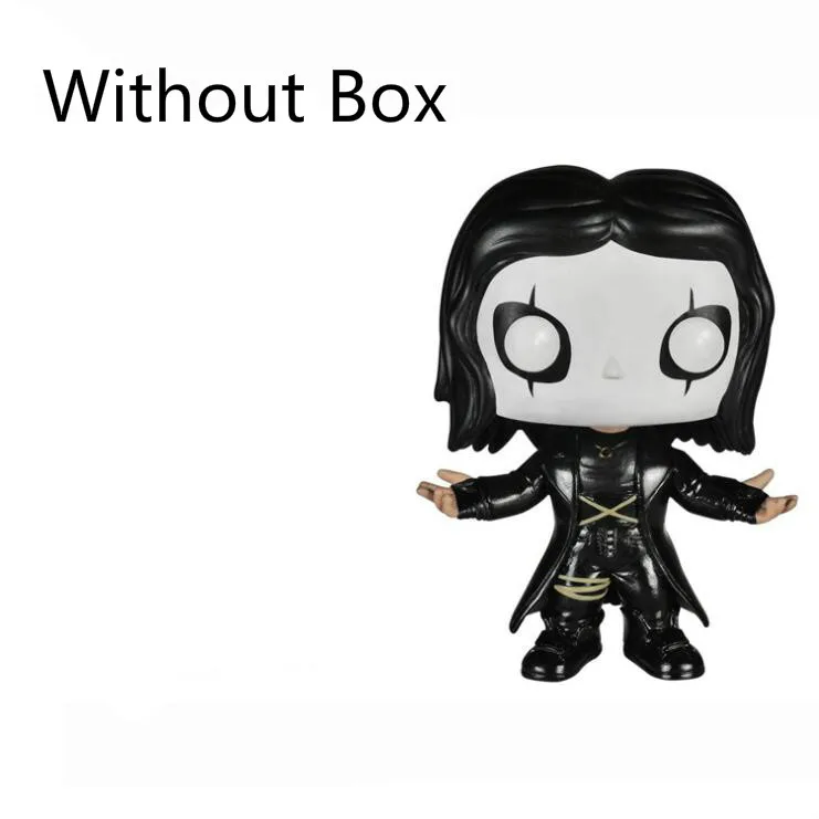 Funko Pop The Crow Movie Коллекционная модель игрушки ПВХ мальчик фигурка игрушки детские игрушки подарок - Цвет: No Box