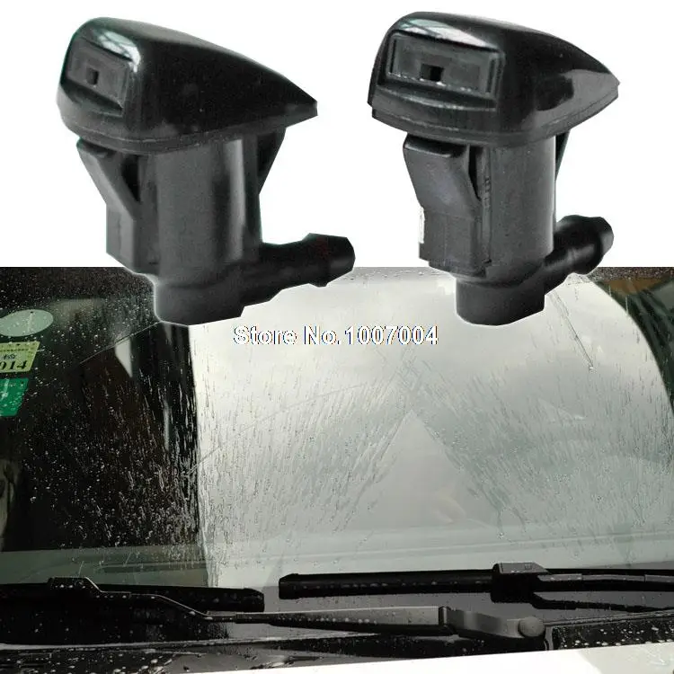 2pcs Spray Nozzle Fan-shaped water spray nozzle/sprinkler head modification fit for  Geely Emgrand EC7 EC7-RV GC7 SC7