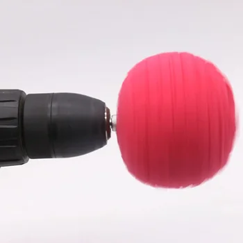 

Kit Polishing Sponge Parts Replacement 80mm Black Red Buffing Ball Finishing Motorcycle Tool Pad Useful Durable