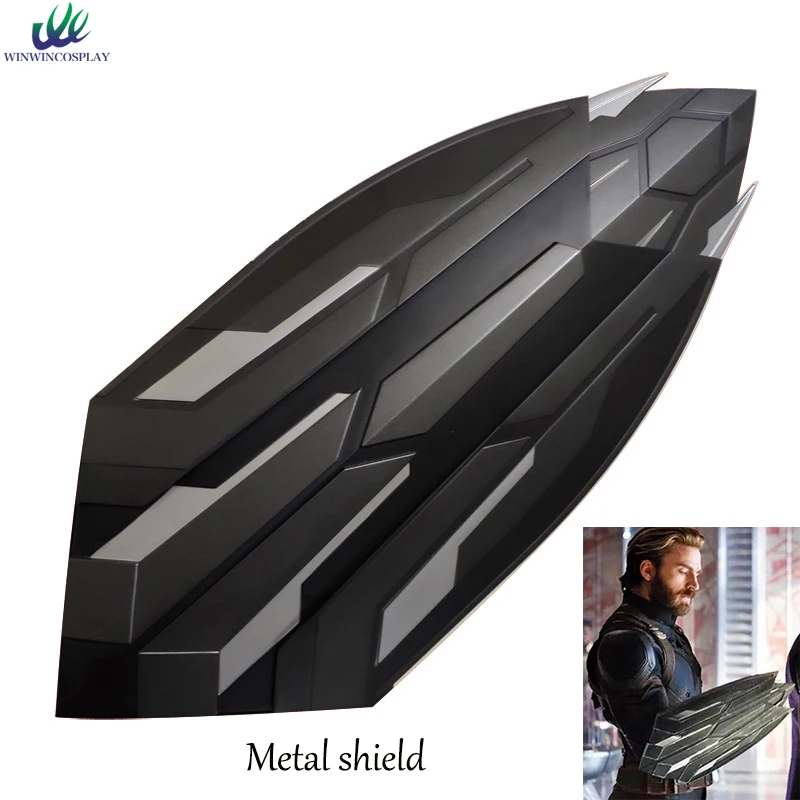 

Avengers: Infinity War Captain America Metal Shield Cosplay Props For Party Halloween Display Artwork