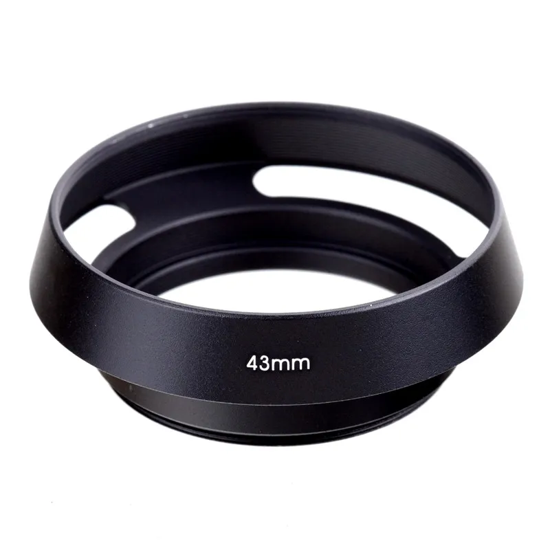 Бленда для объектива Leica M Contax Fujifilm Olympus Nikon Canon Sony 37 мм 39 40 5 43 46 мм|lens hood|lens hood metalcanon