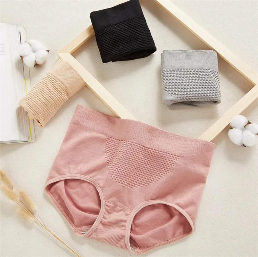 New Janpan Panties High Waist Woman Underwear Cotton Control Body Breathable Sexy