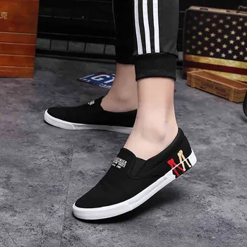 

Nice Cool Men'S Casual Shoes Trend Versatile Breathable Hard-Wearing & Anti-skid Handsome Slip-on Men Sports Running Shoes Male