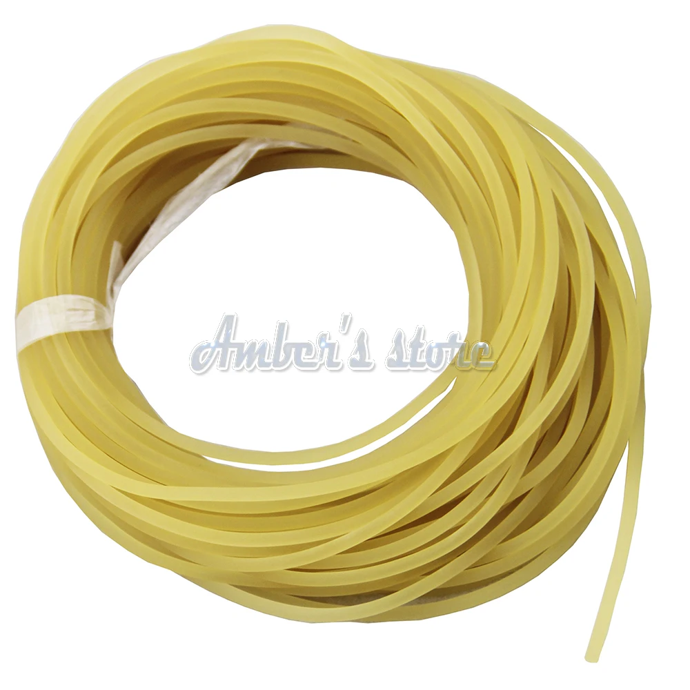 

3 Lots 10 meters Diameter 2.5mm Plain Traditional Elastic Rope Tied Reinforcement Group Fishing Line Solid rubber bands