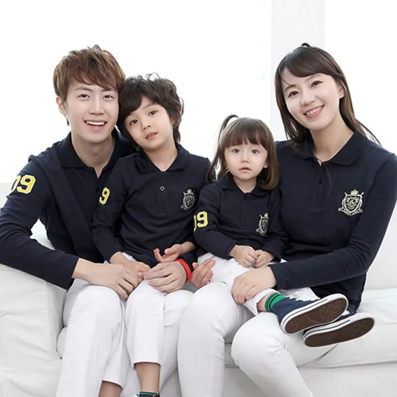 father son matching polo shirts