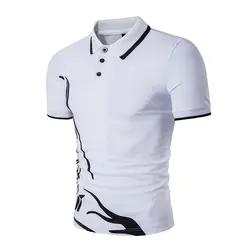 2018 рубашка Для мужчин лето бренд печати тонкий короткий рукав одноцветное Повседневное женская блузка Размеры S-2XL camisa masculina # M21 # N