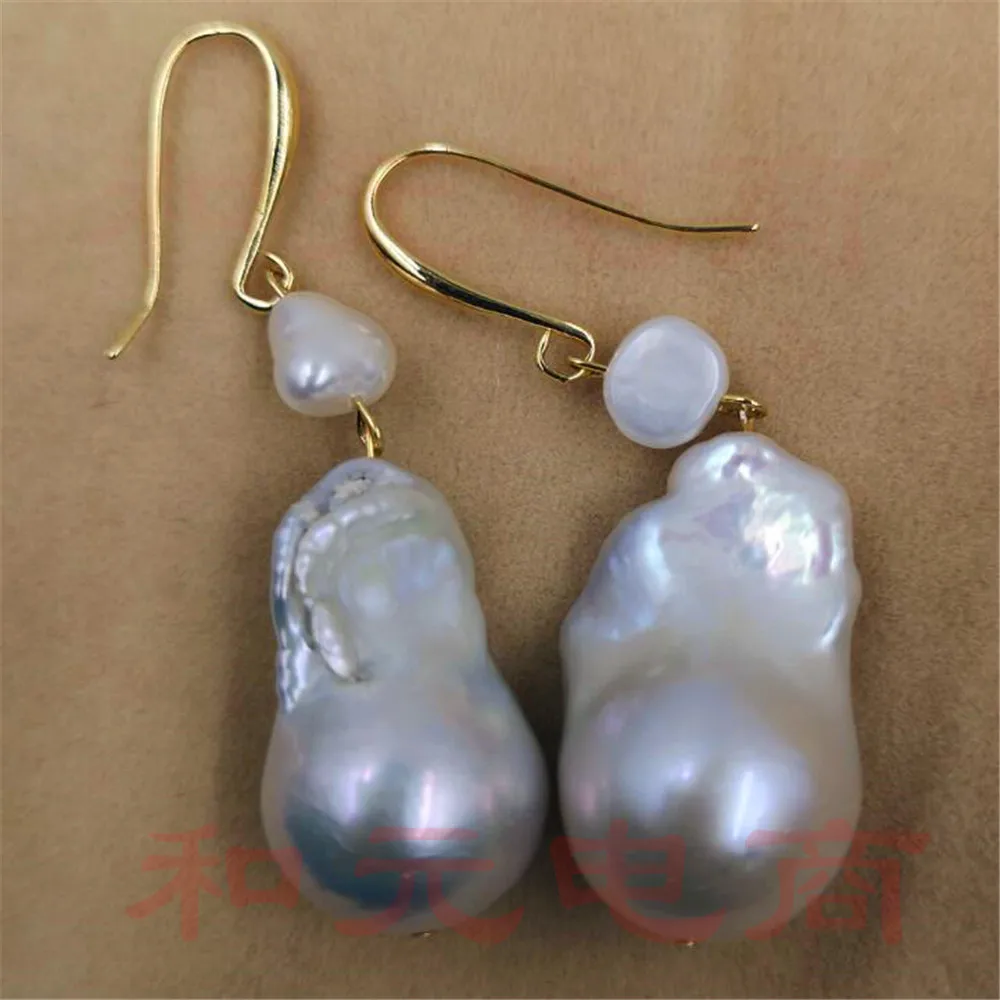 Серьги TwoPin earbob teardrop безупречные золотистые крючки 15 26 мм большие серьги с