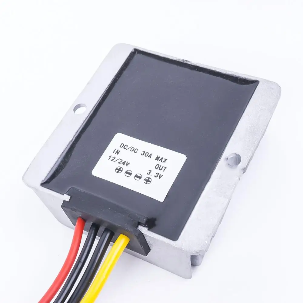 DC 12-24 V до 3,3 V 10A 15A 20A 25A 30A DC мощность высококачественный преобразователь понижающий регулятор постоянного тока для Automot - Цвет: 12-24V TO3.3V 30A