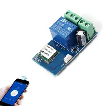 DC 12 В Беспроводной Wi-Fi реле Модуль мобильного телефона Дистанционное управление таймер Jog режим низкой Мощность для Android IOS Умный дом