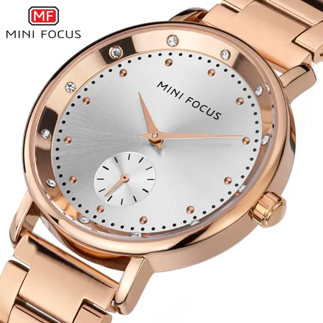 MINIFOCUS Ladies 2019 Top Fashion Female Dress Quartz Watch New Famous Brand Wom MINIFOCUS Ladies 2019 Top Fashion Female Dress Quartz Watch New Famous Brand Wom