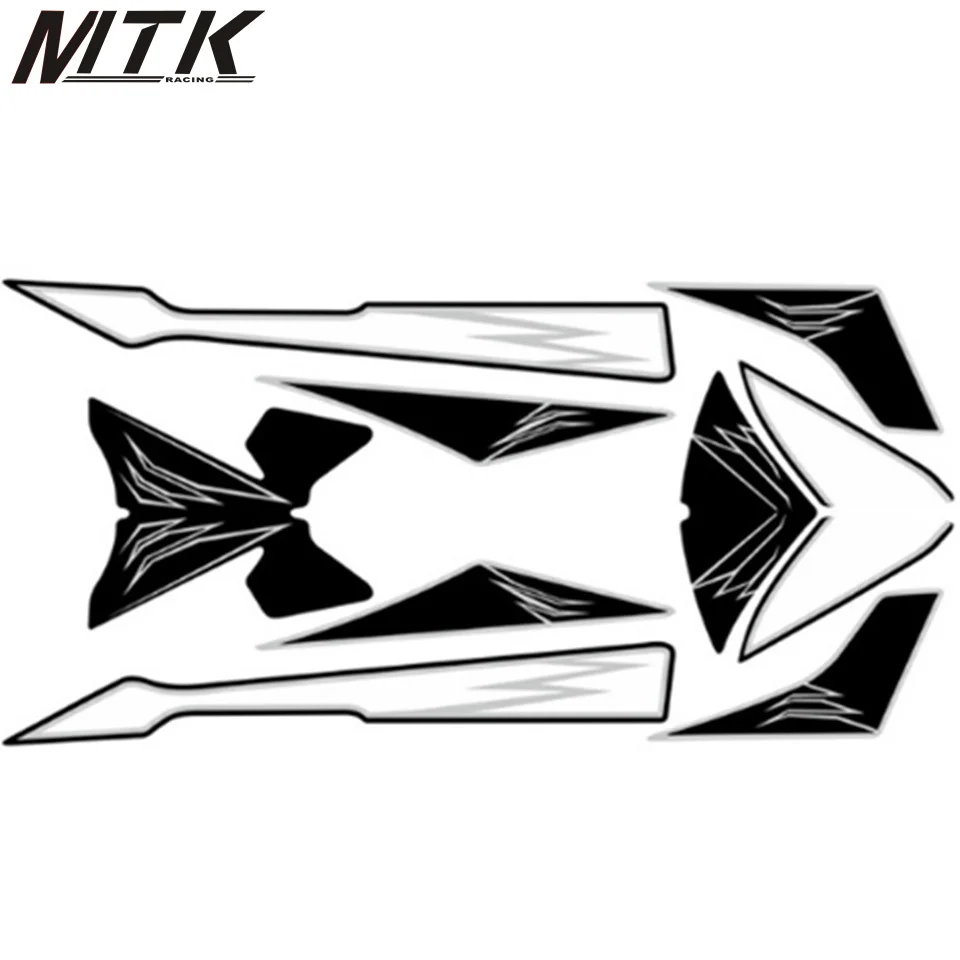

MTKRACING Motorcycle sticker front cap engine number plate 3D gel protector for HONDA CB1000 2008-09