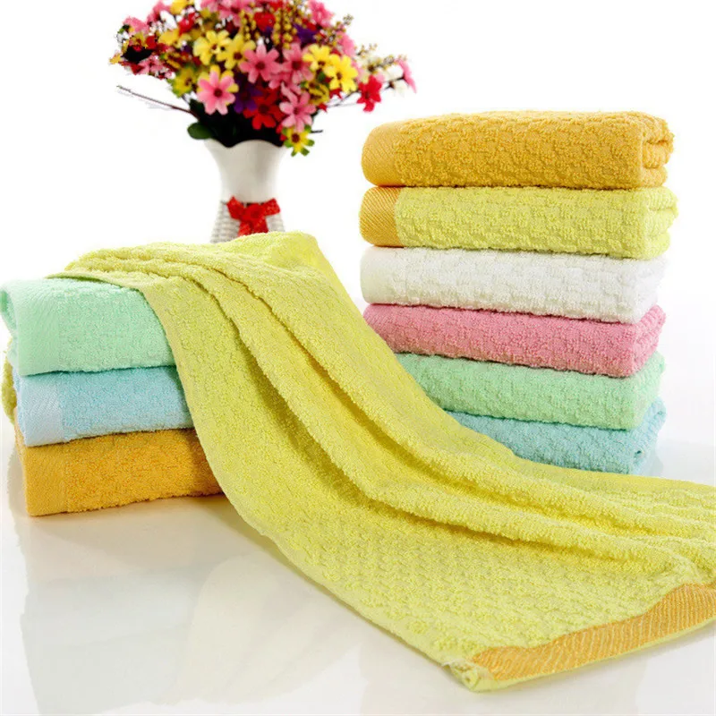 

1PC Comfortable 30*70cm Towel Absorbent Dry Hand Towels Cloth Softer Wash Cloths gift Washers Hand Towels Cotton Wipe Wash